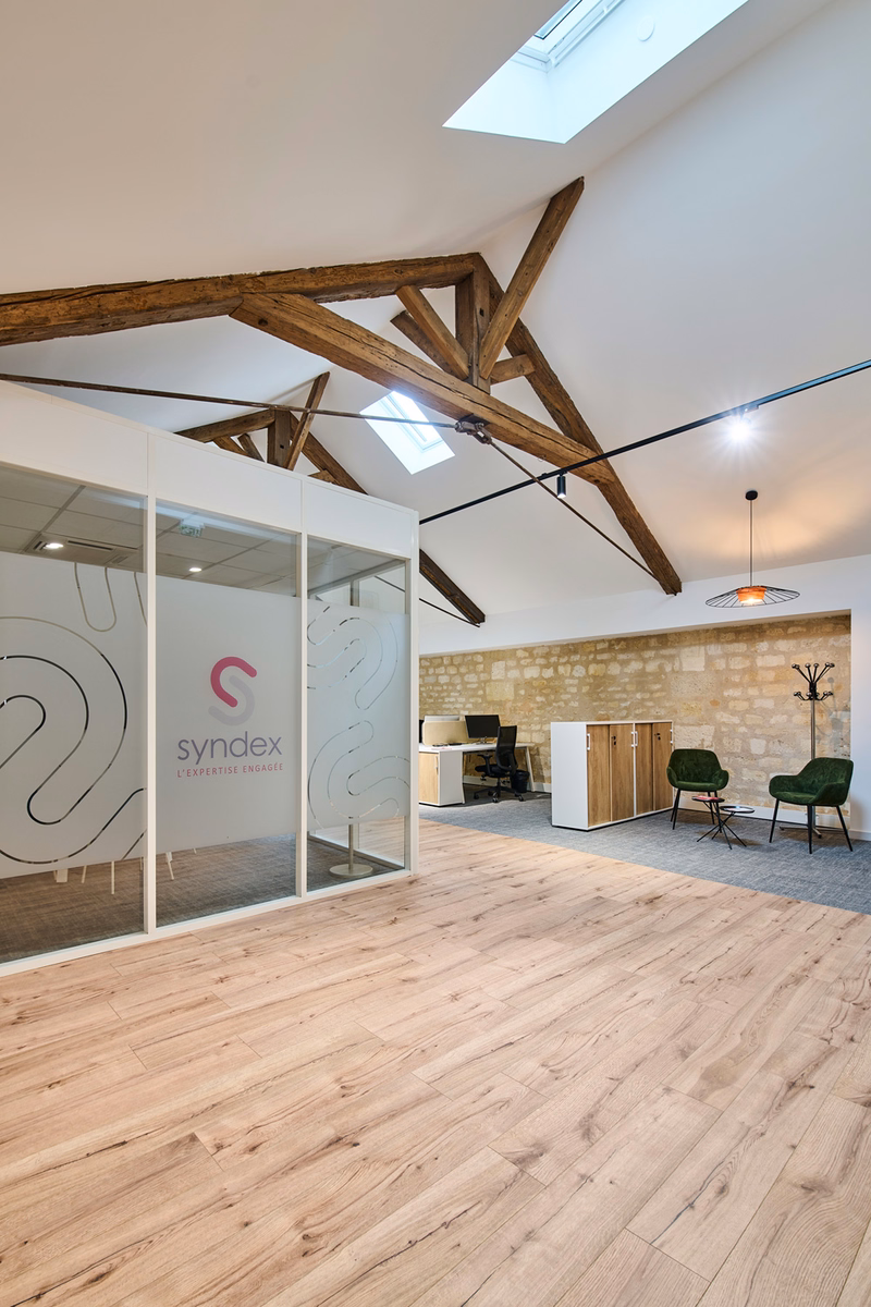 Bureaux éco-conçus, projet Syndex