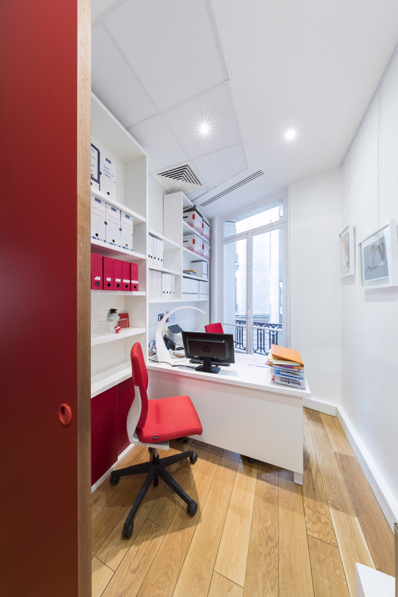 bureau-individuel - Cabinet Haas - Paris - 2017