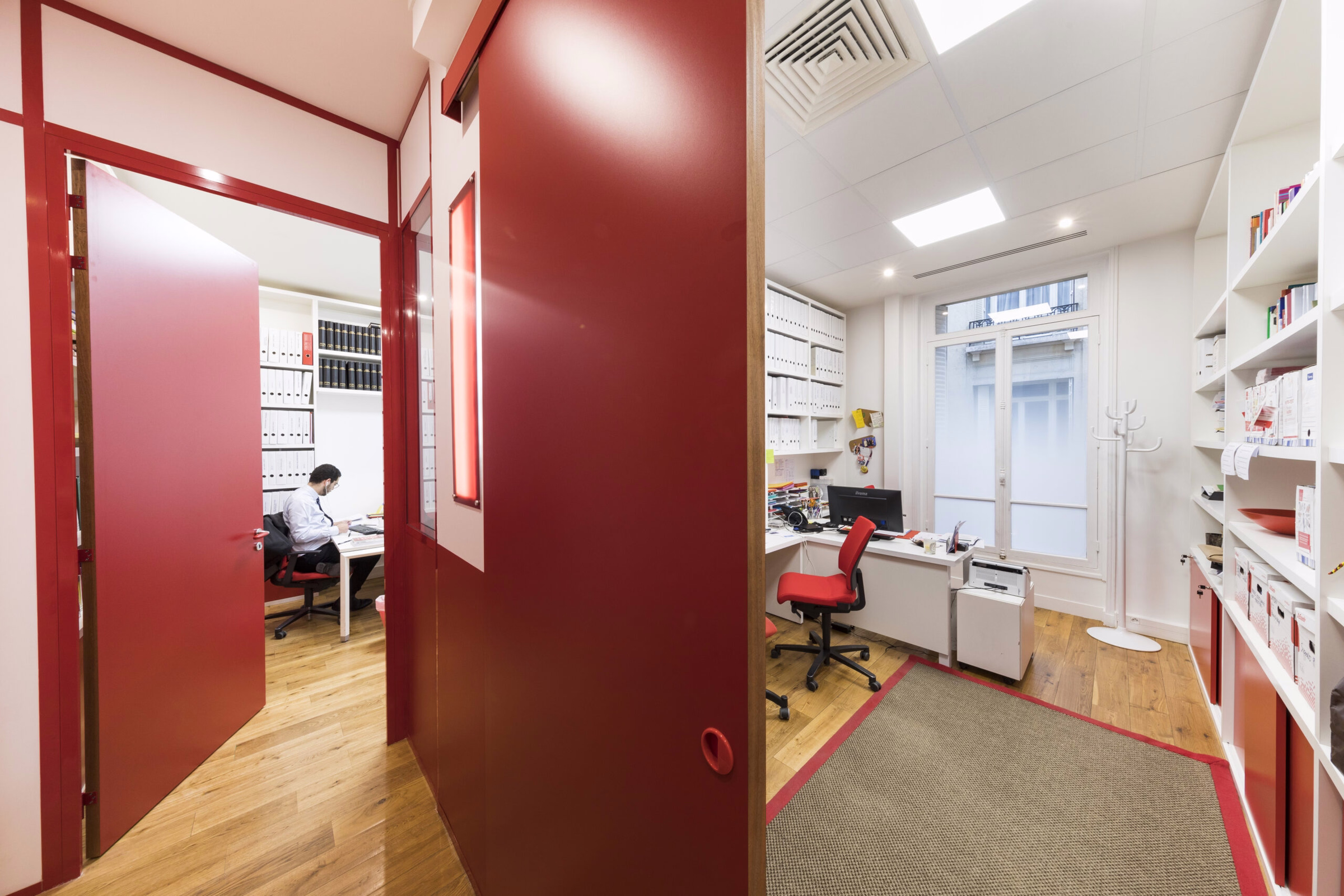 bureau-individuel - Cabinet Haas - Paris - 2017