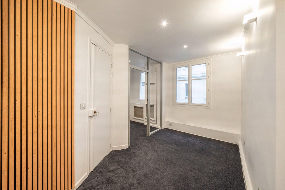 Wood-look PVC plank flooring