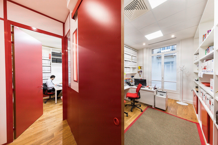 bureau-individuel - Cabinet Haas - Paris - 2017