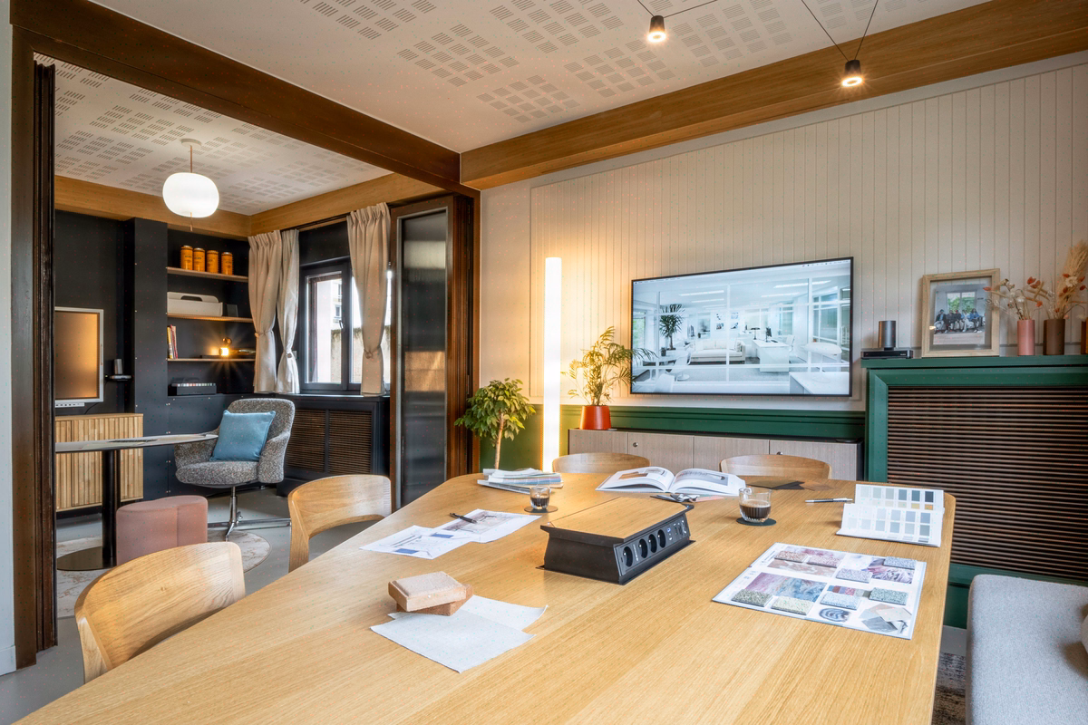 Revêtements de sol pour bureaux: la matériauthèque Kytom